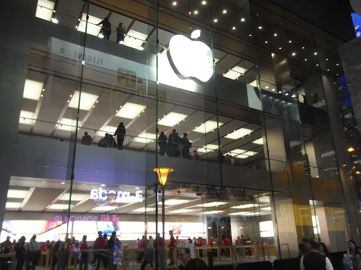 Apple Store logo — Apple's 'Pro and Tell' product event takes place October 28 in Los Angeles