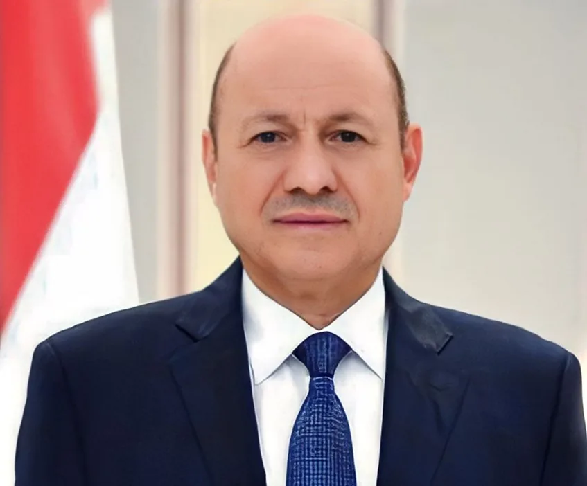Rashad al-Alimi, Chairman of Yemen's Presidential Leadership Council