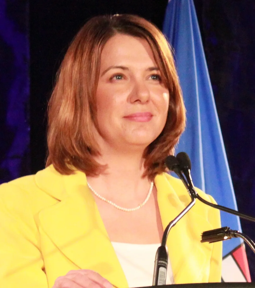 Alberta Premier Danielle Smith, who opposes independence and voted to remain in Canada