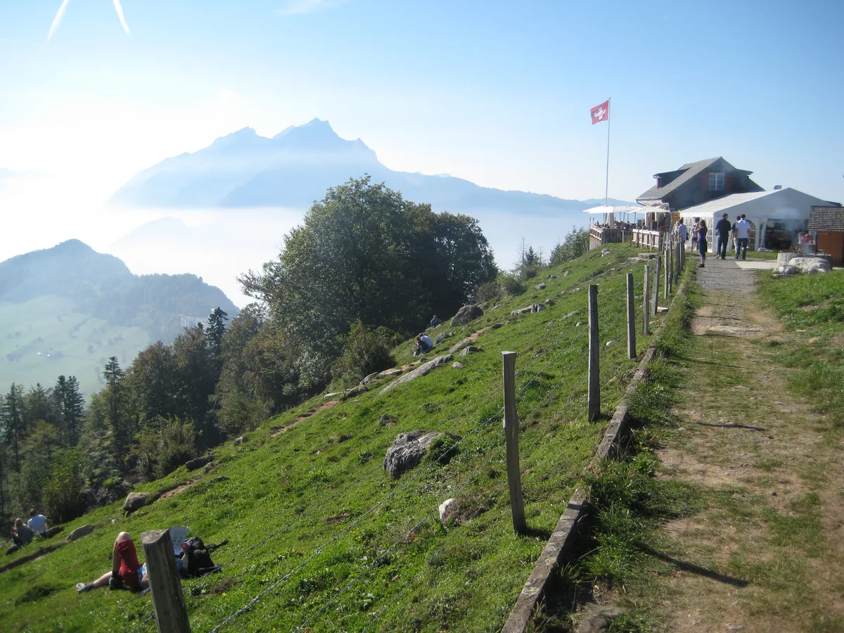 Bürgenstock resort above Lake Lucerne, Switzerland, venue for the latest US Iran news: the new round of nuclear talks