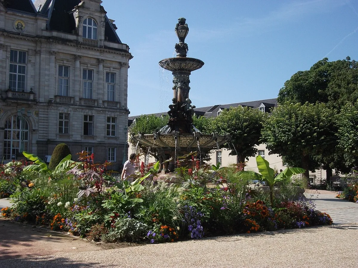 Facade of the 143-year-old Limoges town hall, a French landmark largely lost in the October 2026 riots