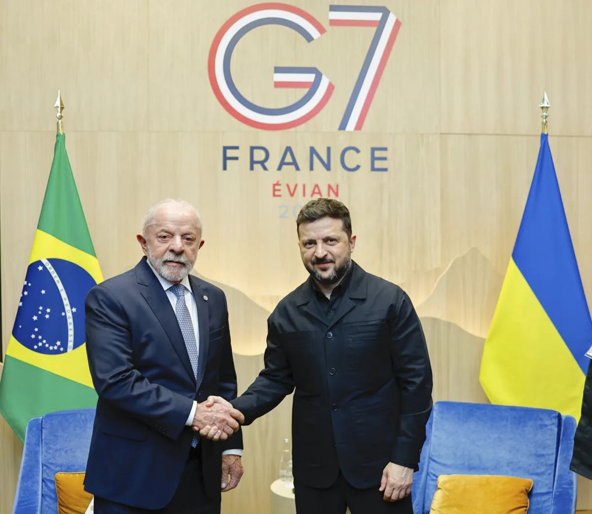 Ukrainian President Volodymyr Zelensky, who said Ukraine got no early warning of the Russian missile strike